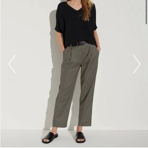 The Reset R Label Slouchy Trouser in Hunter Green Size M